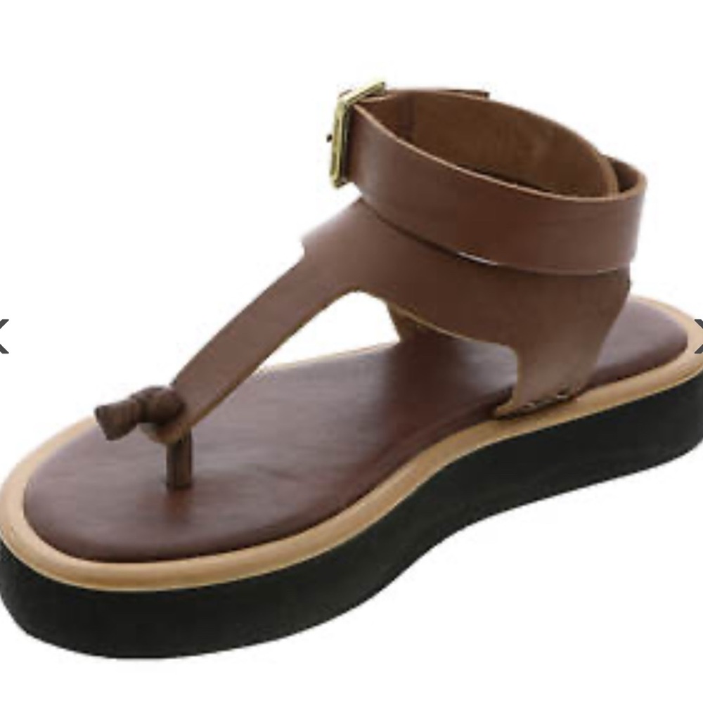 FREE PEOPLE Evie Wrap Sandal Size 8